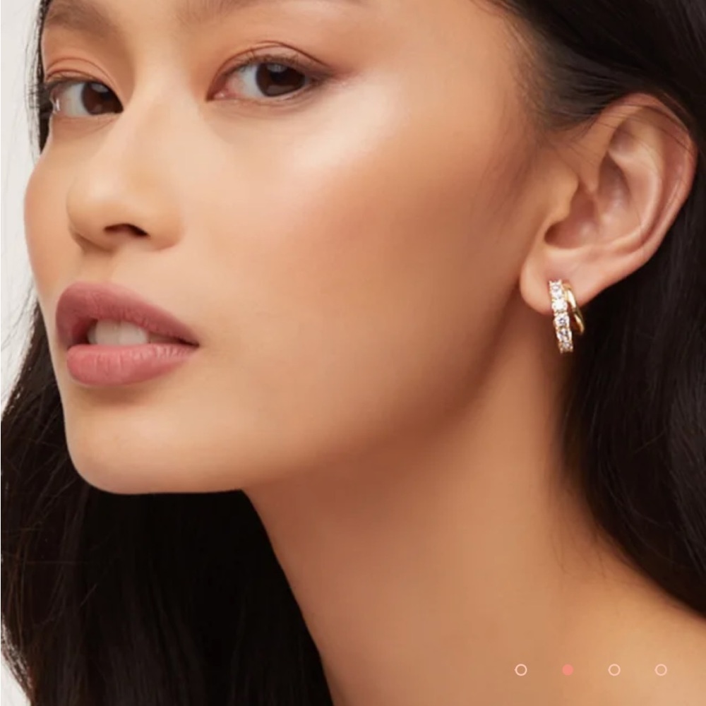 Kendra Scott Gold Huggies